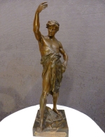 Bronze signé Émile Louis Picault (1833-1915).